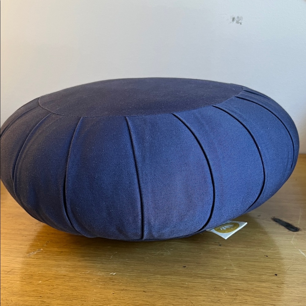 Deep Blue Meditation Cushion